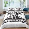 Soldier Japanese-Style Warrior Comfortable Duvet Quilt Cover Pillowcase Bedding Set Children Bedroom Decoration Home Textile