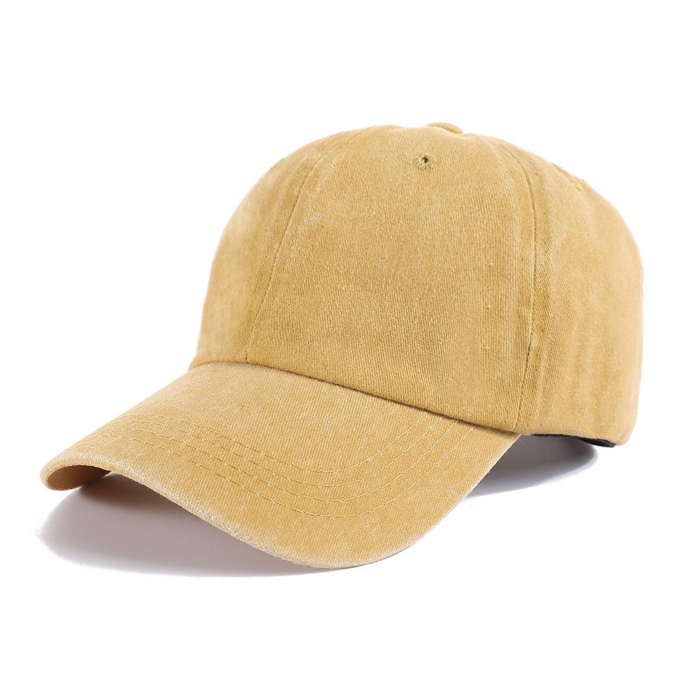 Korean Style Men's and Women's Large Head Baseball Cap for a Slimmer Face - High-End Custom Design