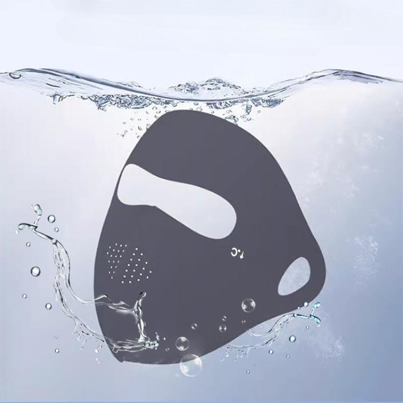 Full-Face UV Face Mask Reusable UPF 50+ Protection Sunscreen Veil Washable Breathable Ice Silk Sunscreen Mask for Cycling
