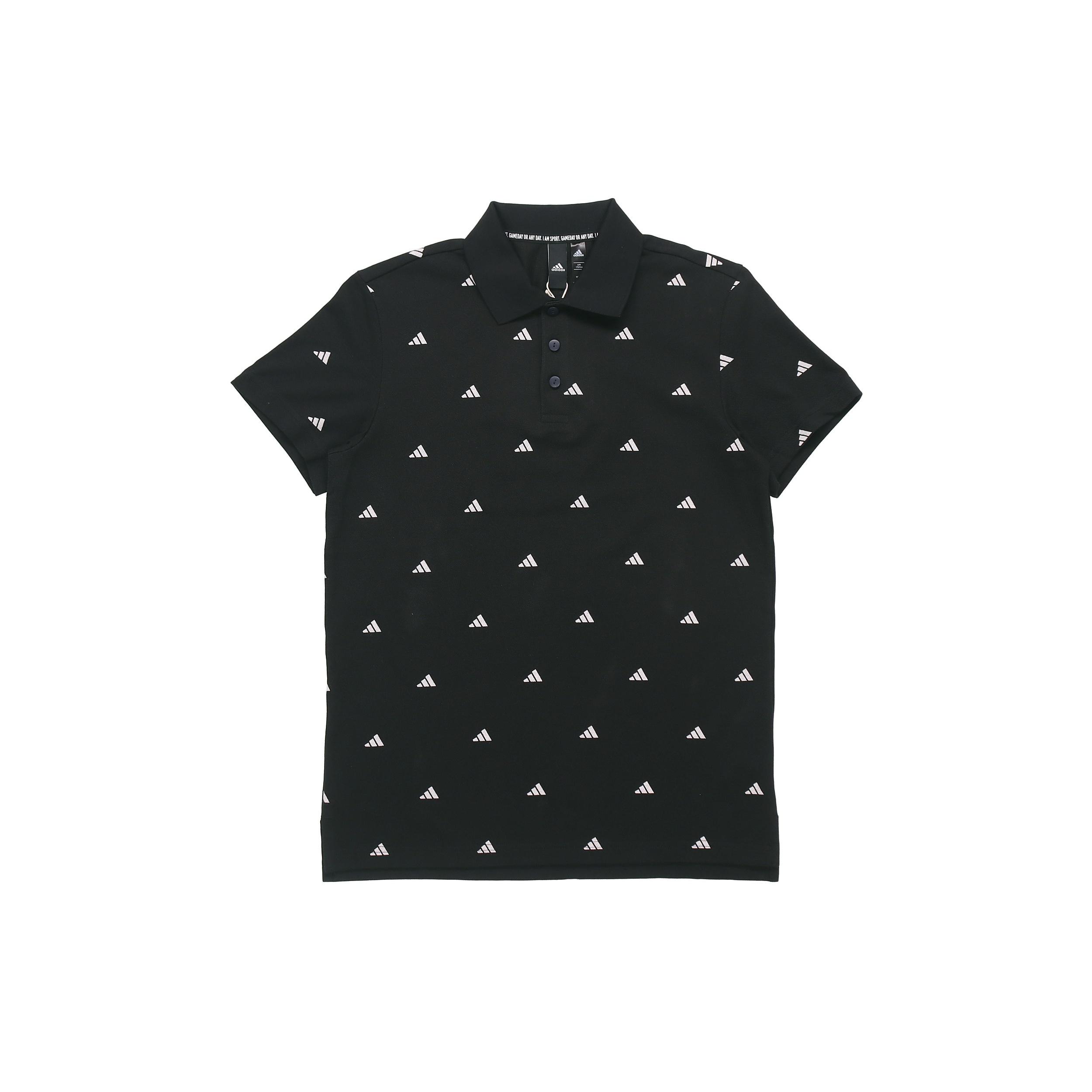 adidas Sports Short-sleeve POLO Shirt Men BlackWhite Men s FT2802 S