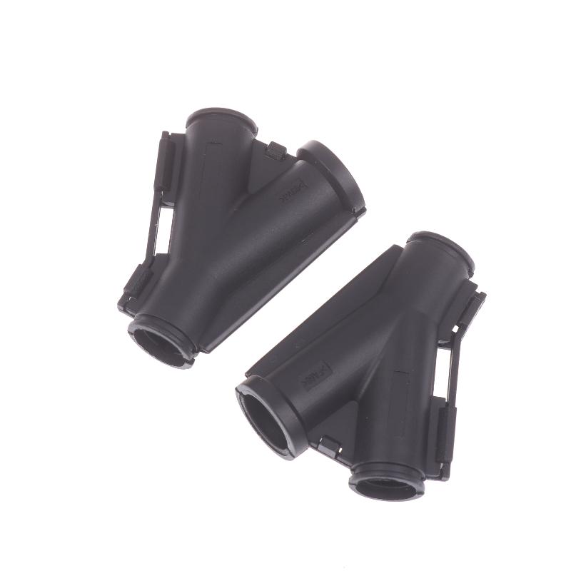 5/10Pcs Y-shaped Pipe Tee Connector Clamp Automotive Wiring Harness Cable Fixing Clip 9817079 Automotive Sheath V-Manifolds