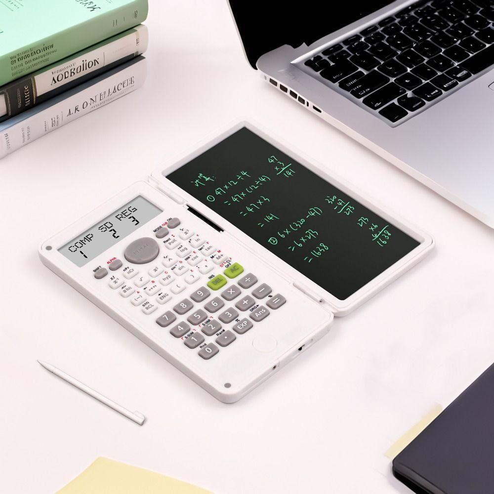 Foldable Function Calculators with Tablet LCD Writing Board with Stylus  Finance Accounting Tool