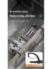 Telescopic Punch-Free Clothes & Shoe Drying Rack for Window Railings and Balcony