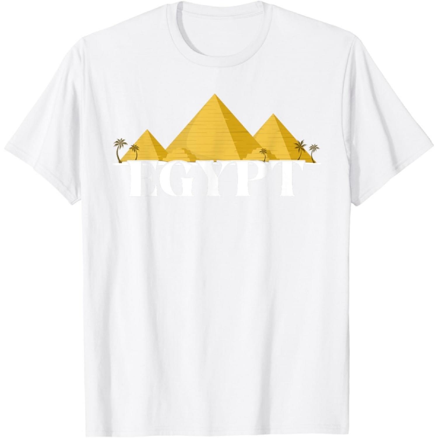 Древние Пирамиды Египтология Египетские Пирамиды Футболка(1) XXXXXL белый