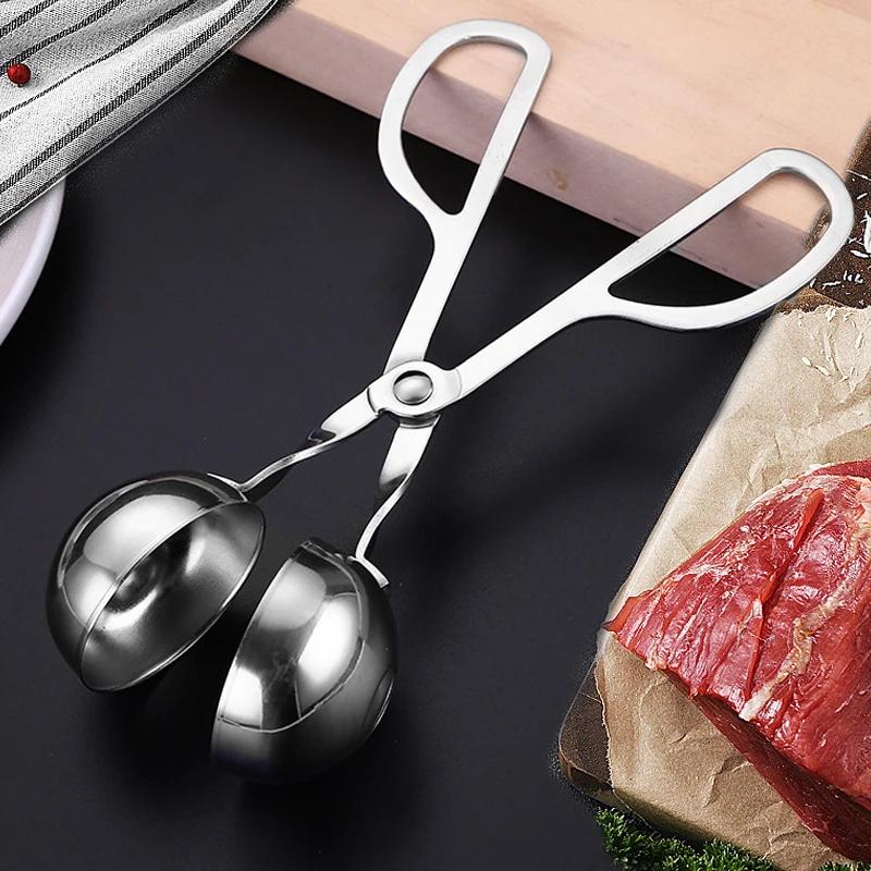 DIY Kitchen Helper Stainless Steel Rice Meat Dumplings Ware Fish Ball Shrimp Ball Rice And Vegetable Roll Diy Kitchen Gadget
