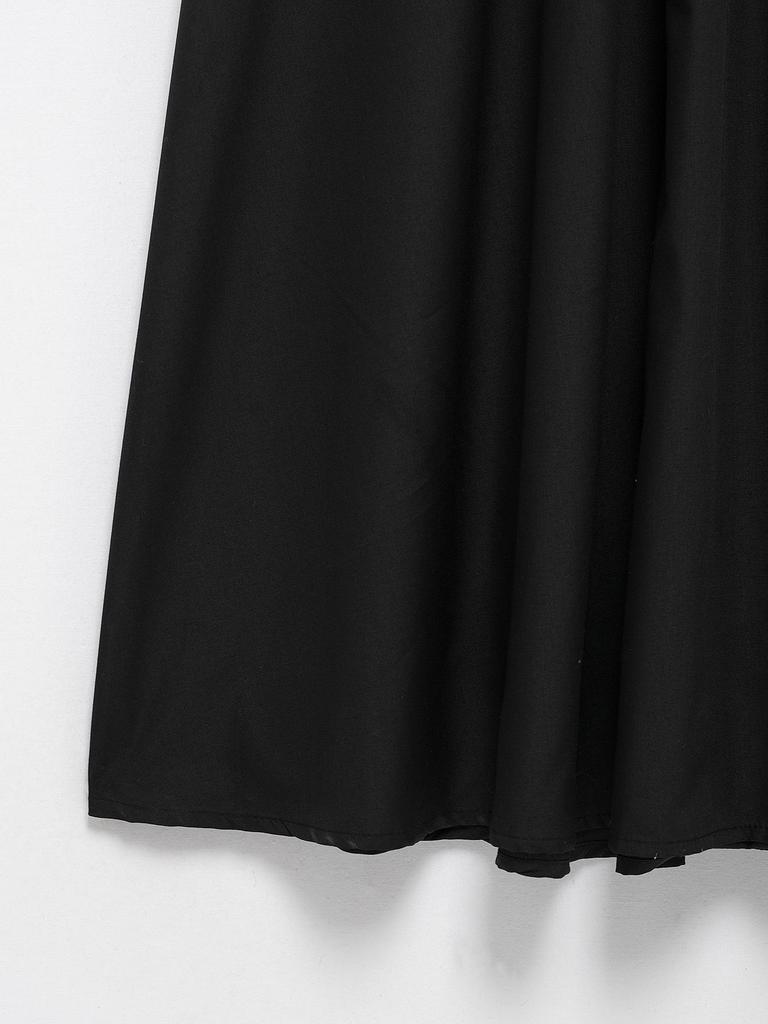 2025 Spring Women's European & American Style Slimming Sleeveless Solid Color Crossover Vest Dress