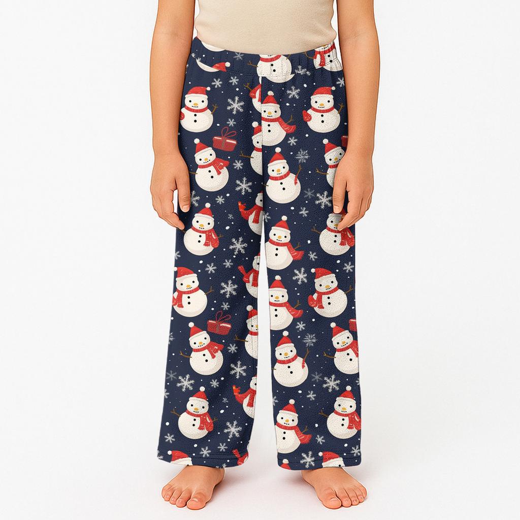 Kinder Winterhose Lange Hose mit Weihnachtsdruck