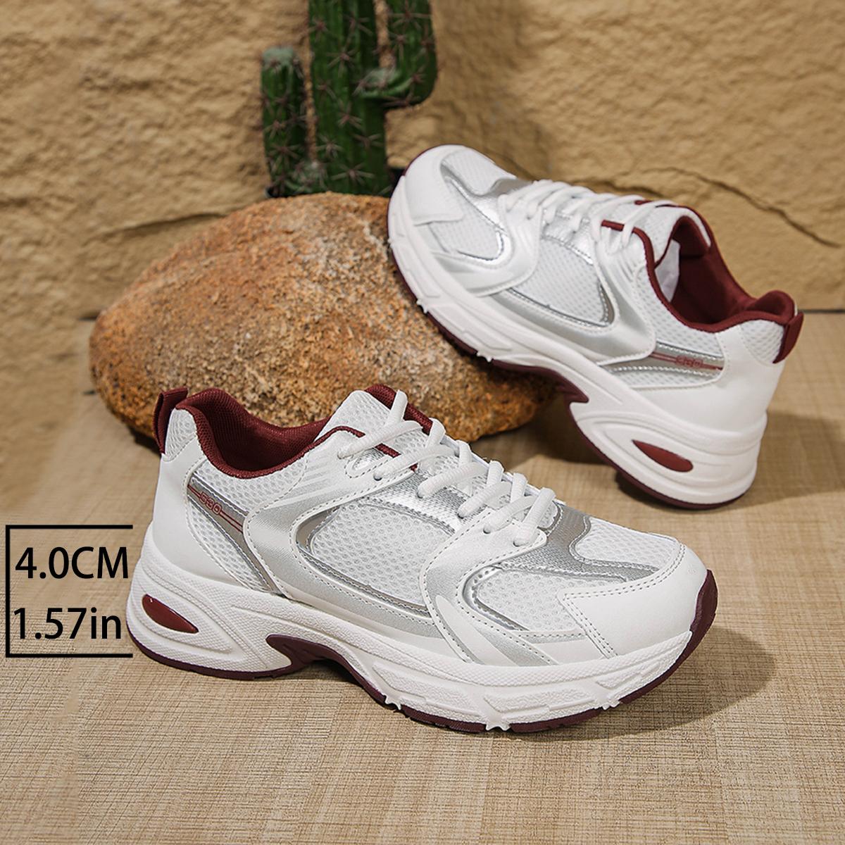 

2024 Новая Весна Женская Спортивная Обувь Роскошный Дизайнерская Мода Повседневные Кроссовки для Бега Дышащие Теннисные Женские Вулканизированные Туфли 43 красный