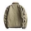 Chaquetas acolchadas de algodón para hombre de invierno, chaquetas acolchadas de lana de cordero, chaquetas acolchadas con forro polar