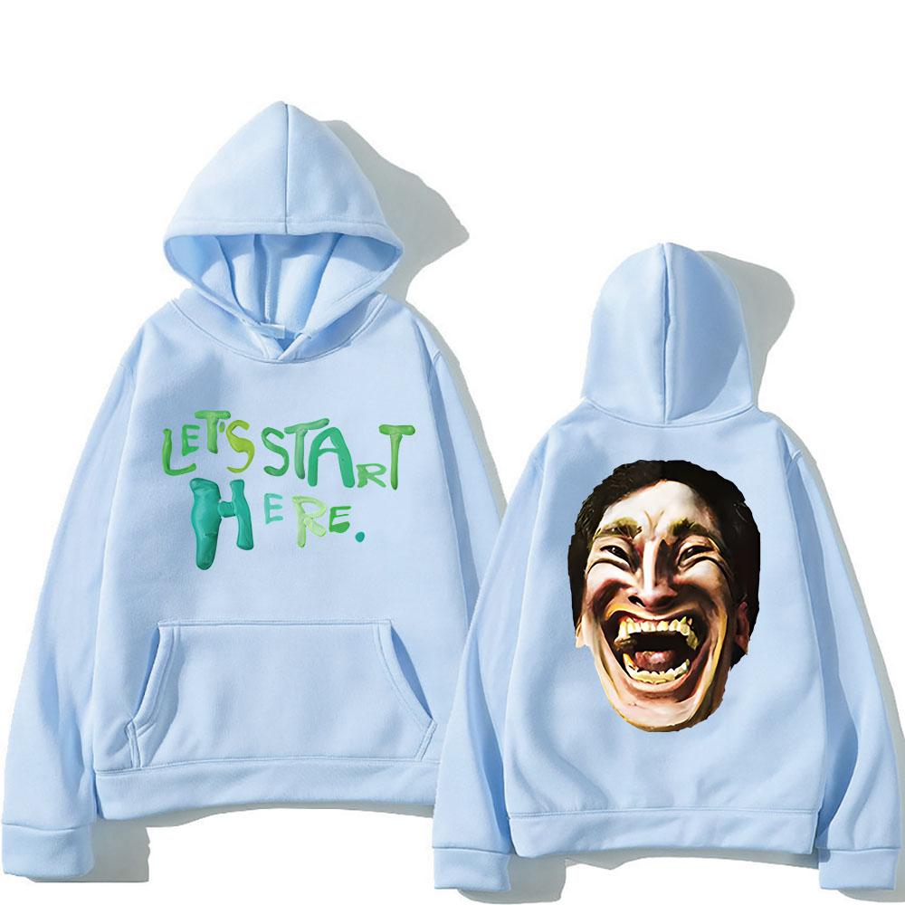 Lil Yachty & Ian Hooded Hate Me Hip Hop Удобная толстовка с капюшоном Модная флисовая — фото 7