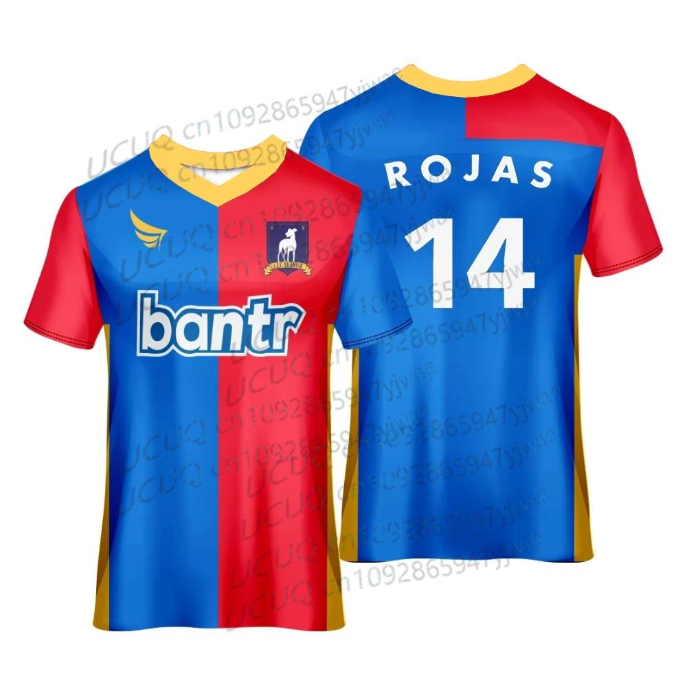 MDHAO xin nan zhuang  3D txu Zomer Mannen Vrouwen Amerikaanse TV-serie Roy Kent NR.6 Jamie Tartt Voetbalshirt Sneldrogend Sport Plus Size T-shirt XXXL