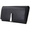 Salvatore Ferragamo Purse Black Calfskin Unisex Used