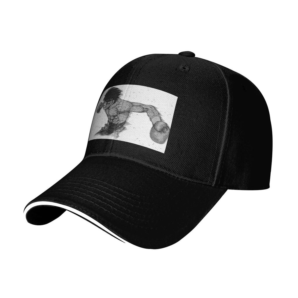Hajime No Ippo Alfombrilla Anime Cap Casual Baseball Caps Adjustable Hat Hip Hop Summer Unisex Baseball Hats Customizable