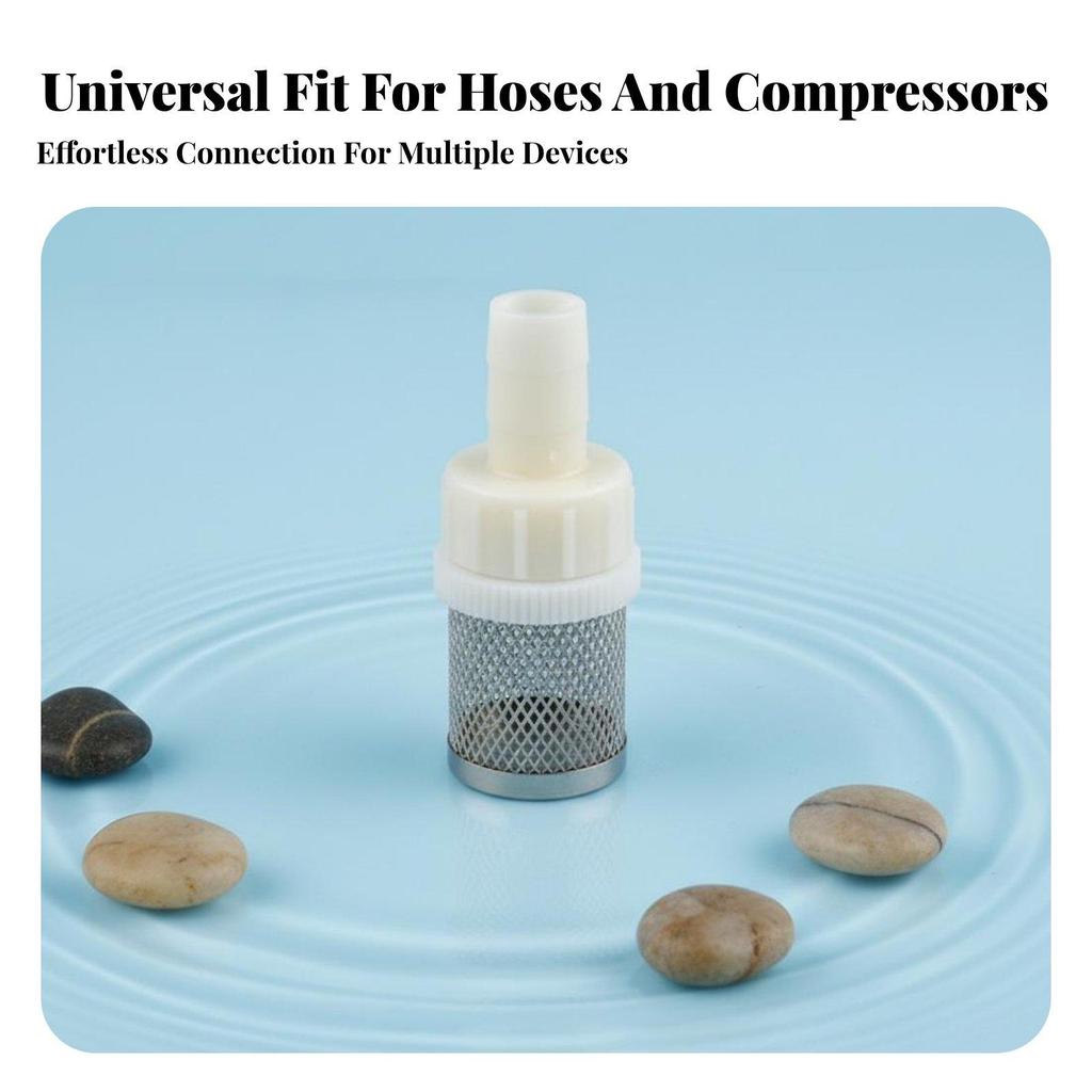 Inlet Mesh Connector Hose Strainer Screen Stainless Steel Fine 1mm Simple Rinse