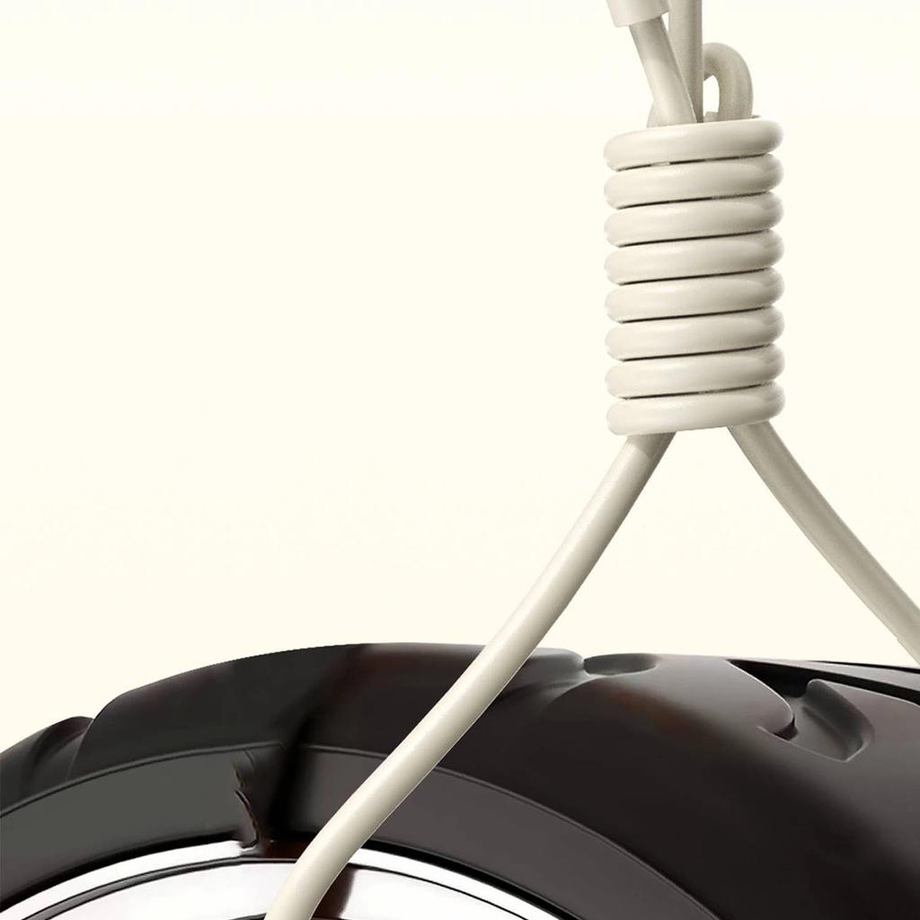 Kabel Dudao L7Sc Usb-A - Usb-C 5A 1M - Beżowy