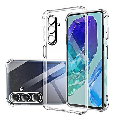 Coque transparente en TPU souple pour Samsung Galaxy M55, M15 5G, M54, M34, M14, M05