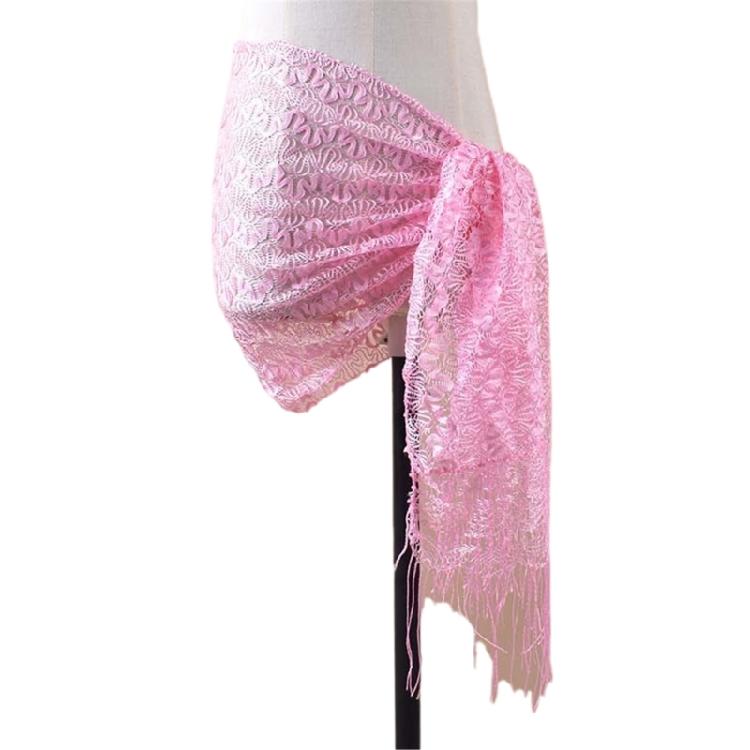 Lace Exotic Neck Scarf Ethnic Plush Lace for Men Women Fringed Season Neck Gaiter Stylish Fringed Neckwear