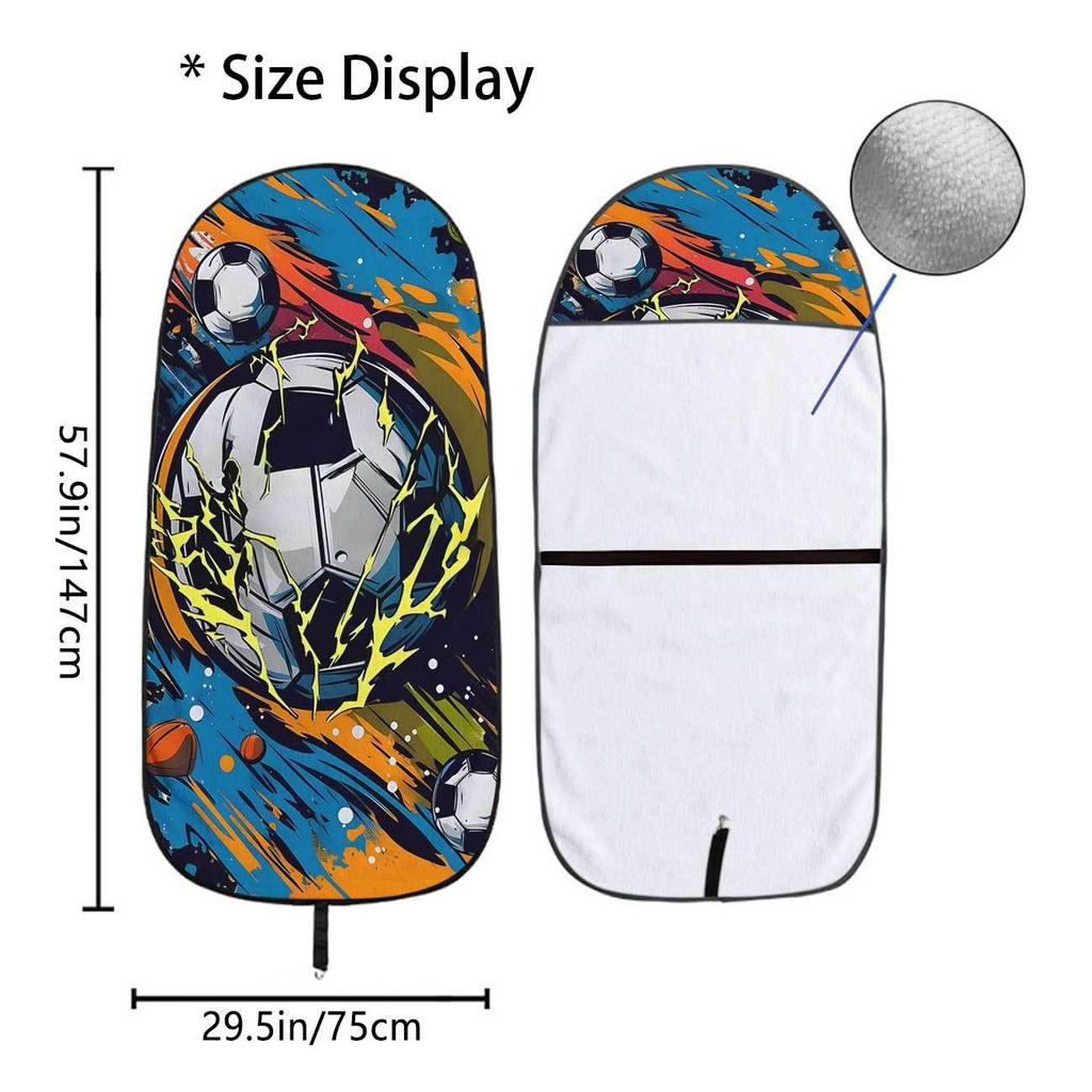 Universal Car Seat Towel Cover - All-Season Protector for Gym & Workout