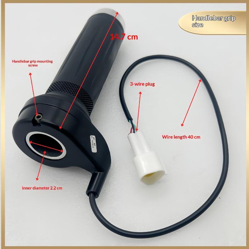 Three-wire Speed Controller Universal Adjustable Electric Vehicle Throttle Adjuster 1PC for DIY E-scooter Repair Upgrade
