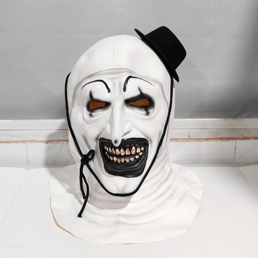 Latex Halloween Scary Clown Mask Flexible And Durable For Creepy Cosplay Cosplay Clown Mask