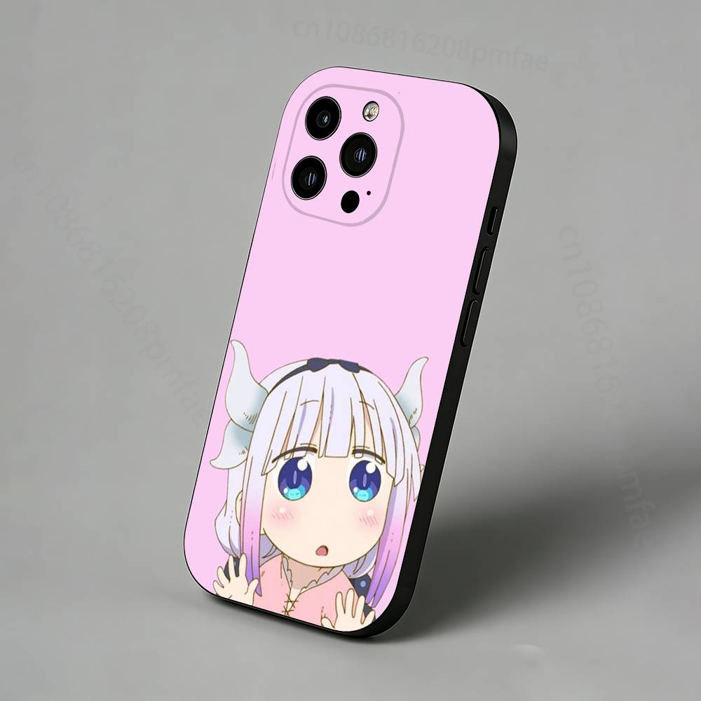 

D-Dragon Maid K-Kanna Phone Case For iPhone 17,16,15,14,13,12,11 Pro,Max,Plus,X,XS,XR,SE,Mini iPhone12mini