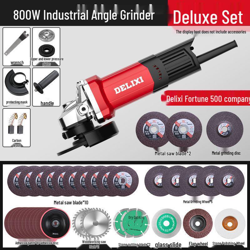 High-Power Multifunctional Angle Grinder and Polisher