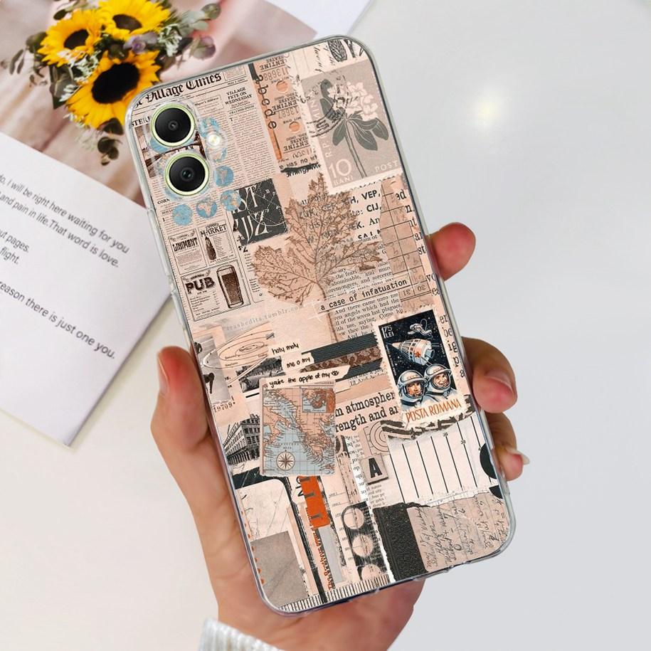 For Samsung Galaxy A05 A05S Case A055F A057F Phone Back Cover Fashion Butterfly Soft Silicone For Samsung A05 2023 A 05 S Fundas