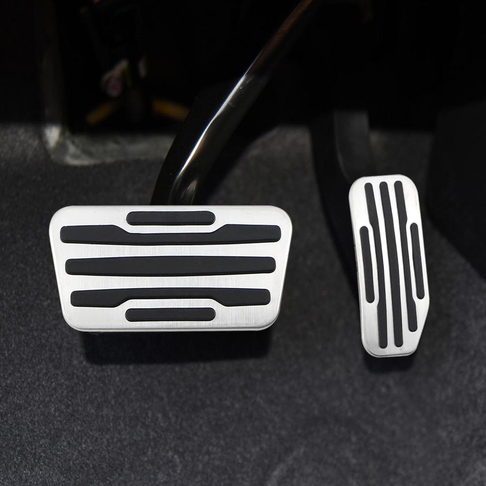 Car Pedals for Chevrolet Monza CAVALIER 2022 2023 2024 Silverado AT Gas Brake Pedal Cover Stainless Steel Pad Accessories