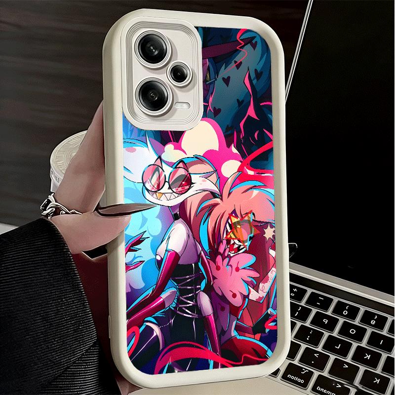 Hazbin Hotel Anime Soft Phone Case for Xiaomi Poco X7 X6 X5 Pro X4 Gt X3 F7 Ultra M8 M7 Redmi 15C 15 14C 13 13C 12 12C 10 10C