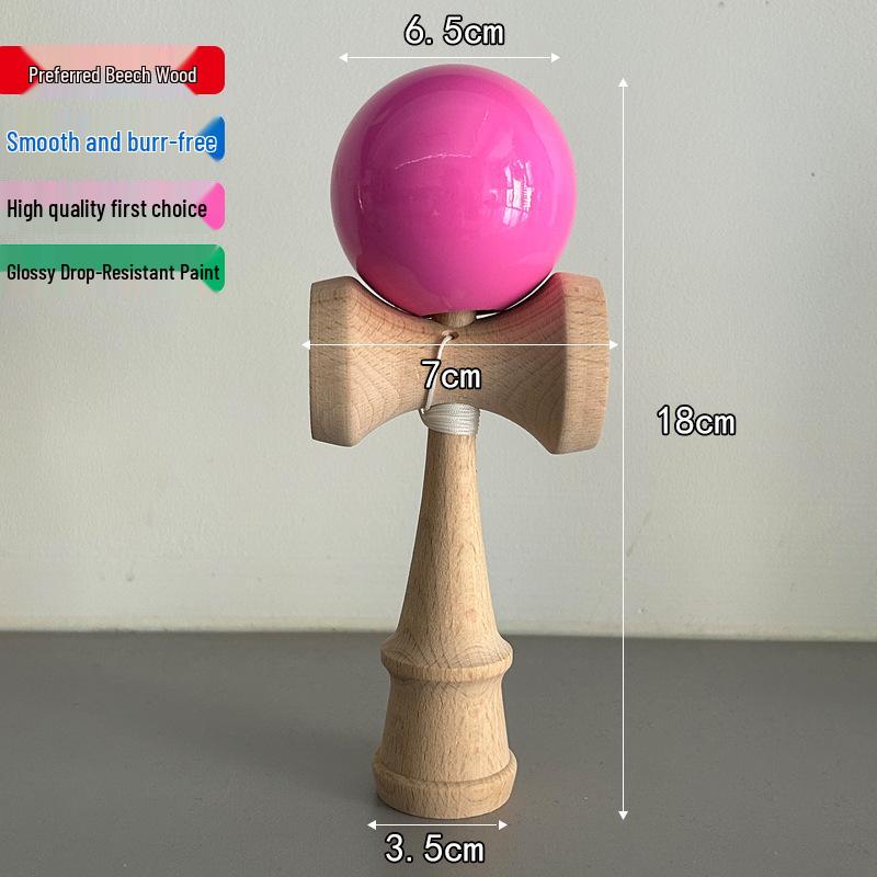 

Японская деревянная игрушка Кендама: Улучшение координации рук и глаз и навыков для детской развивающей игры «Сделай сам»