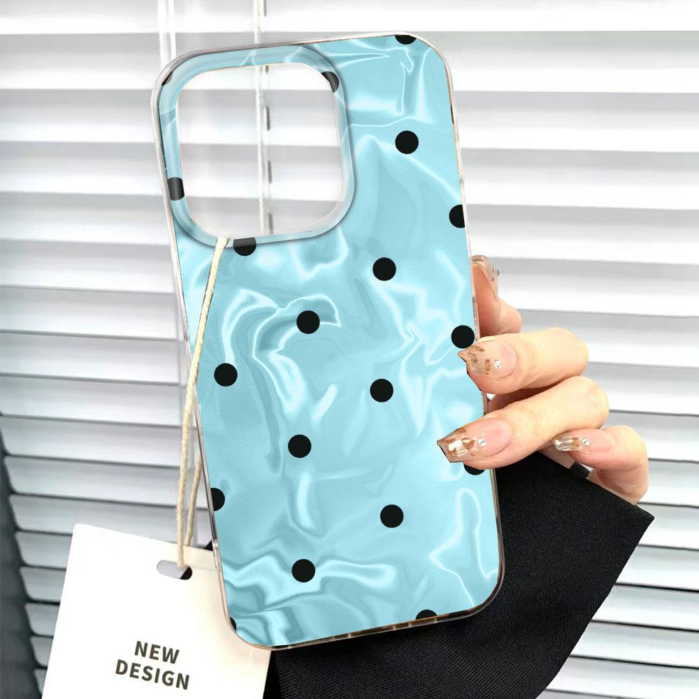 Elegant Phone Case Xiaomi 13T 14T 15T Pro 11 Lite Poco X3 X5 X6 M5S X7 M6 Artistic Colorful Circular Dots Cover Women Water Wave