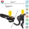 Hydraulic Disc Brake Bleed Kit Multi-size Adapters Portable Drop-resistant Case for  Road Bike Maintenance