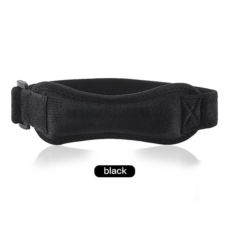 Adjustable EVA Soft Pad Knee Strap Patella Tendon Protector Running Cycling Gym Sports Knee Support Compression Wrap Unisex Pain