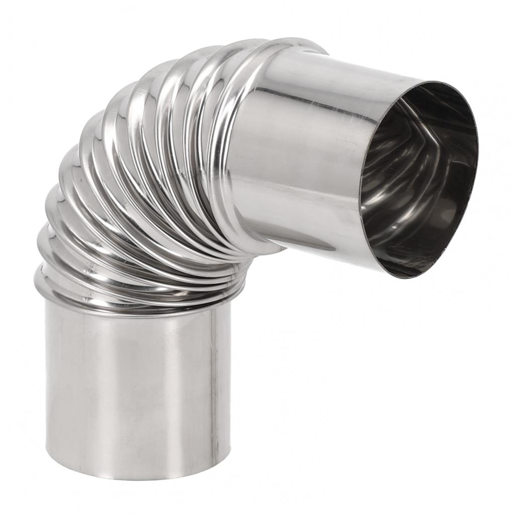 Stove Flue Steel Flue Pipe Elbow Rain Cap Pipes Chimney Liner Flue for Stove