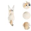 Cute Cat Plush Backpack Funny Soft Bag for Children Pet Lovers Adults Gift