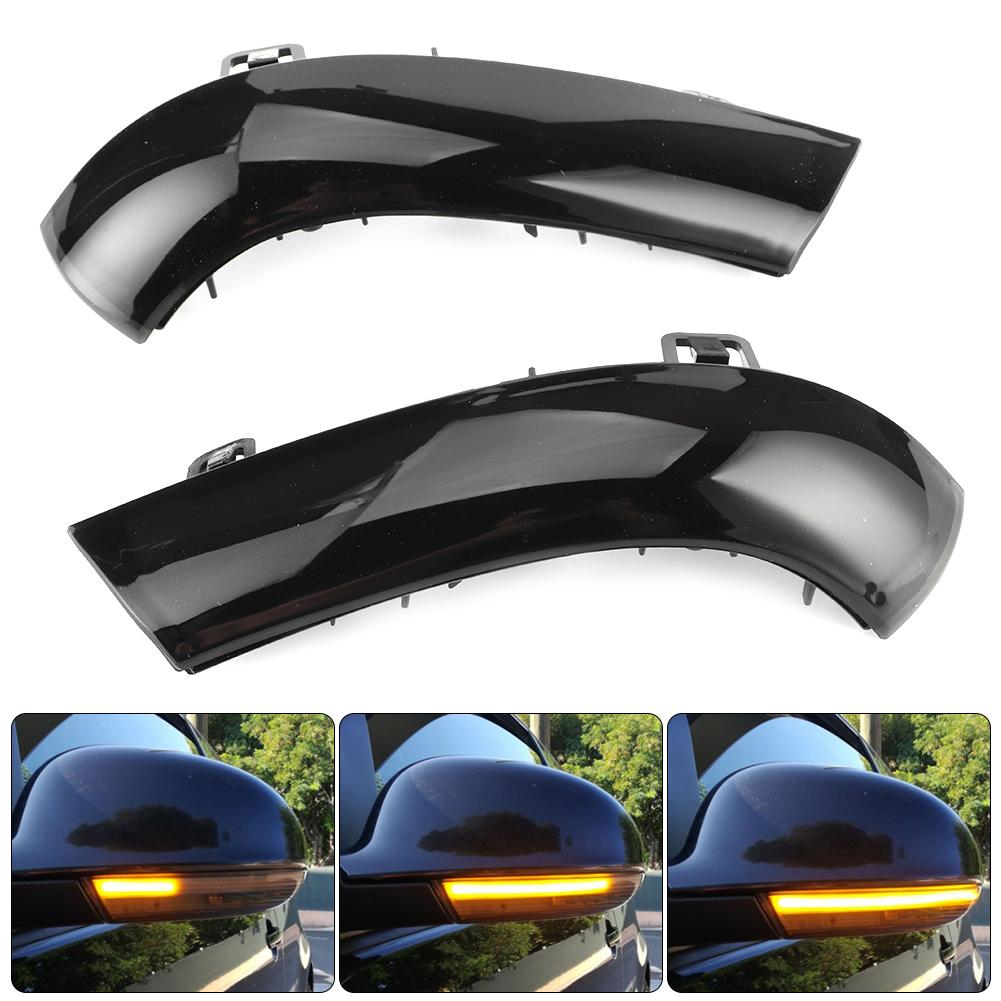 2Pcs Dynamic LED Turn Signal Light Rear View Mirror Indicators 1K0 949