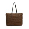 Woven bag women's new summer trendy niche design straw woven shoulder bag women's trendy women's bag tote bag