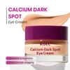 KOEC Calcium Dark Spot Eye Cream Melaxin Powerful Anti-Wrinkle Firming Eye Cream for Dark Circles, Puffiness, Fine Lines, Moisturizing, 15ml