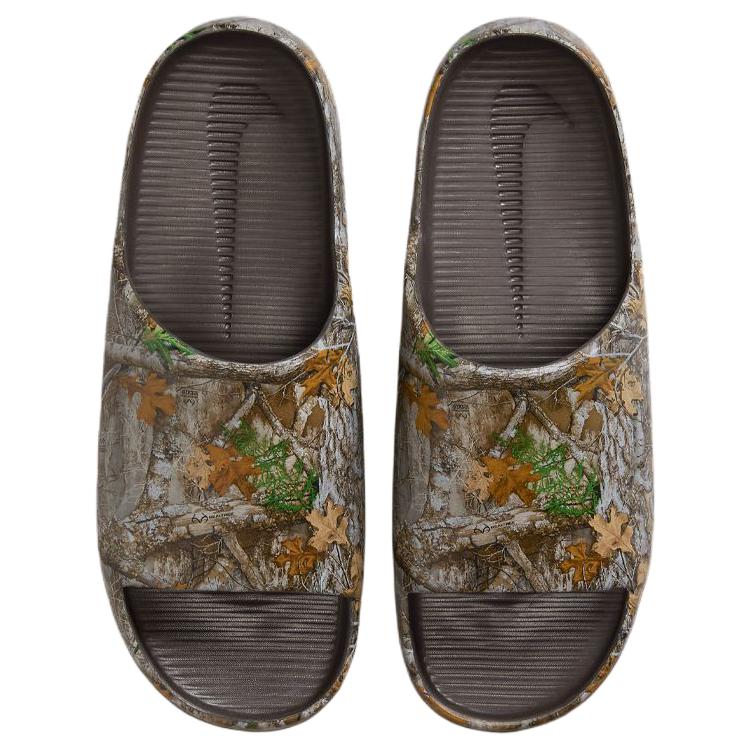 Nike Realtree X Calm Slide Edge Camo Men Sneakers Brown Baroque-Brown IB2885-200