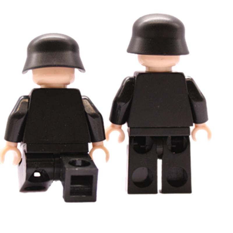 Militärische Soldaten des 2. Weltkriegs, Minifiguren, verschiedene Länder, Bausteinziegel, Weihnachts- und Geburtstagsgeschenk für Jungen und Kinder