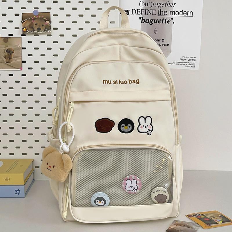 Schoolbag Elementary School Students  Girls Junior High School Students  High School Students  Multi Layer Backpacks