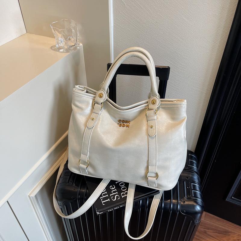 Coreea retro capacitate mare simț senior de modelare moale și durabilă modă rafinată inedită lux ușor navetă geantă de mână oblică peste umăr