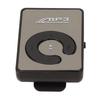 Back Clip Player Portable Lightweight Mini MP3 Music Player with Memory Card Slot for Daily School Black