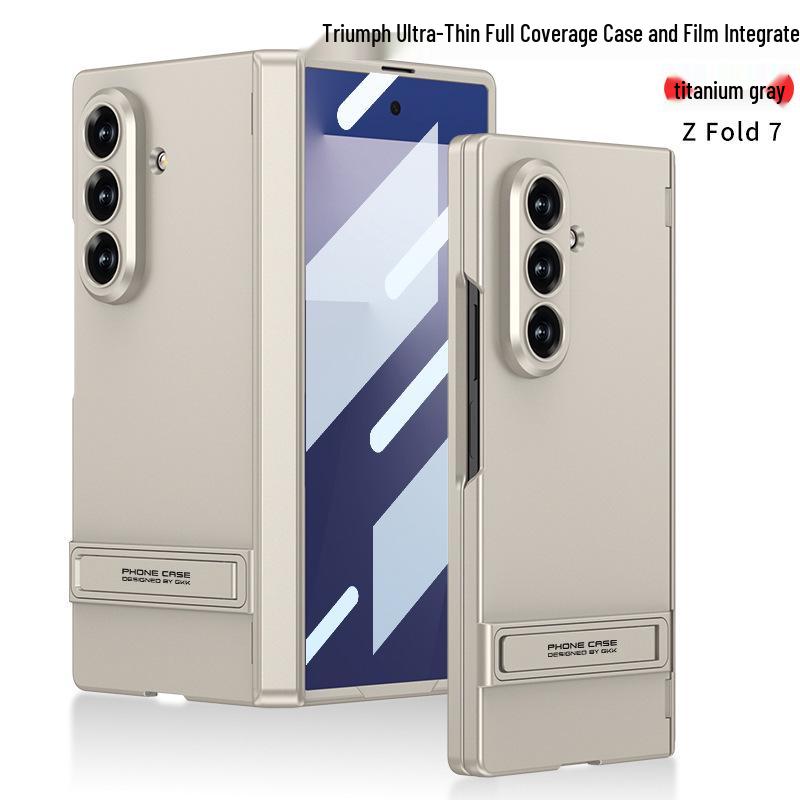 Samsung Z Fold7 Ultra-Thin Stand Case: Anti-Fall, Creative Hinge Design
