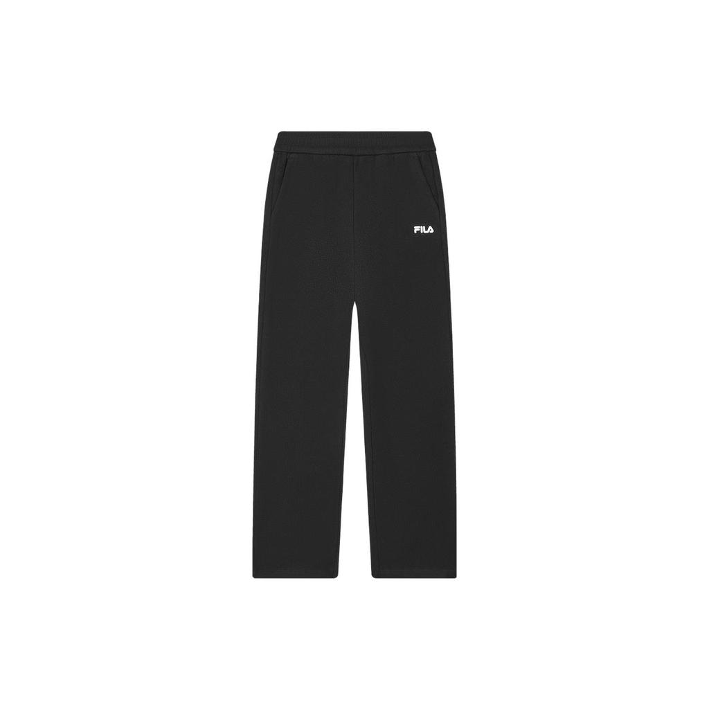 New FILA Knitted Sweatpants Women's F11W348604F-BK