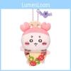 Halloween Chiikawa Hachiware Black Cat Pizza Dress Up Plush Pendant Keychain