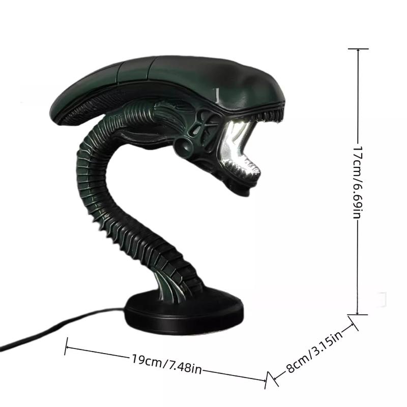 Unique Alien Creature Lamp Stand, Bedroom Home Decorative Lamps, Resin Decoration Items And Ornaments, Two Styles Optional,1Pc