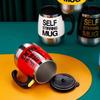 Stainless Steel Magnetic Mixing Mug Thermal Insulation Rotating Blender Cup  Drinking Tool