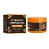 Intensive Tanning Gel Body Face Bronzer Sun Tan Booster Oil Effective Sunbed