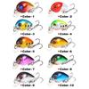 10 stuks Vis Lokaas Kunstmatige Vis Aas Topwater Crankbaits Wobbler Kunstmatige Harde Aas met Tackle Box Eenvoudig te Gebruiken